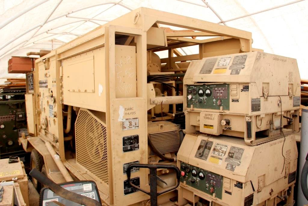 Diesel generator set, one of the products listed on EST Marketplace